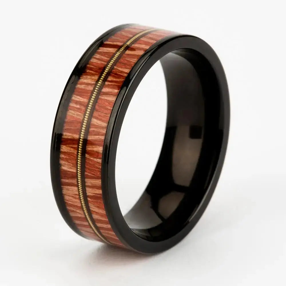 Bague en Bois - Earth - Charme-bois