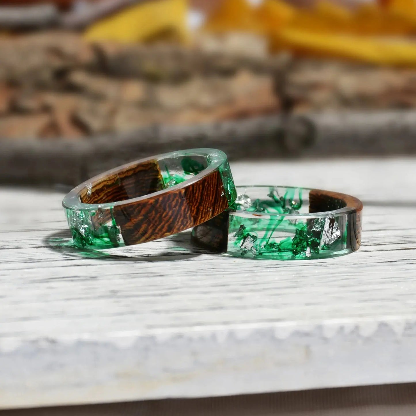 Bague en Bois et Résine - Charme-bois