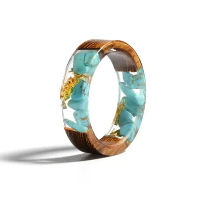 Bague en Bois et Résine - Charme-bois