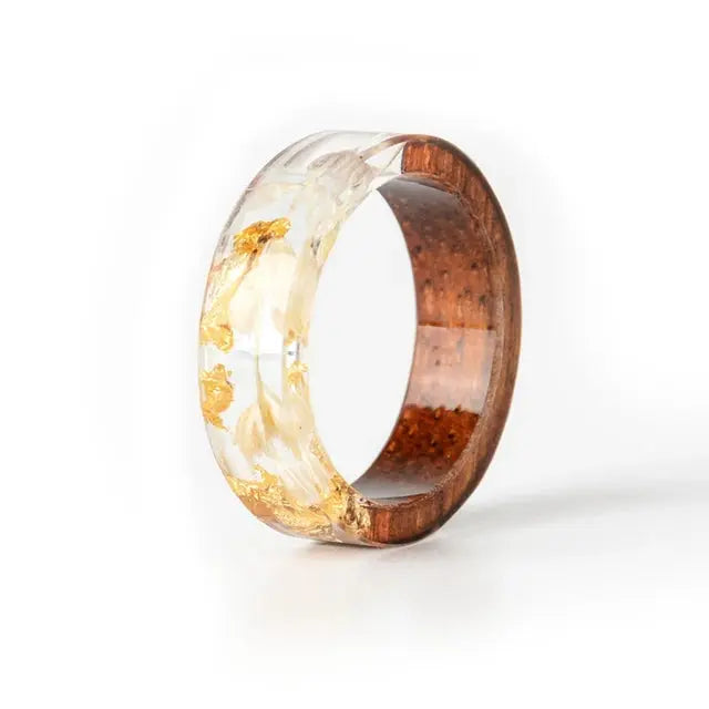 Bague en Bois et Résine - Charme-bois