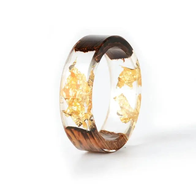 Bague en Bois et Résine - Charme-bois