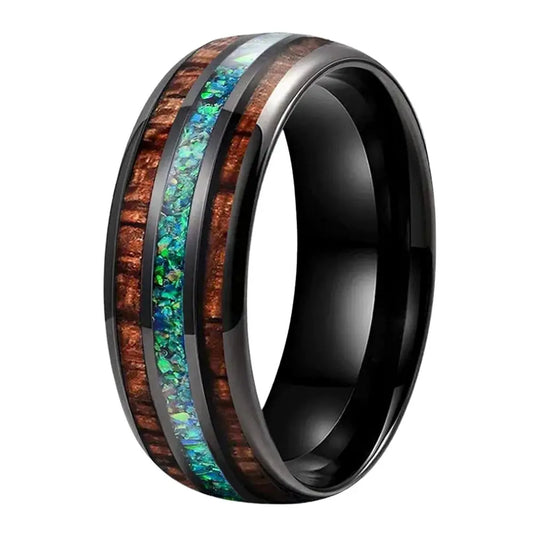 Bague en Bois Élégance Charme Bois
