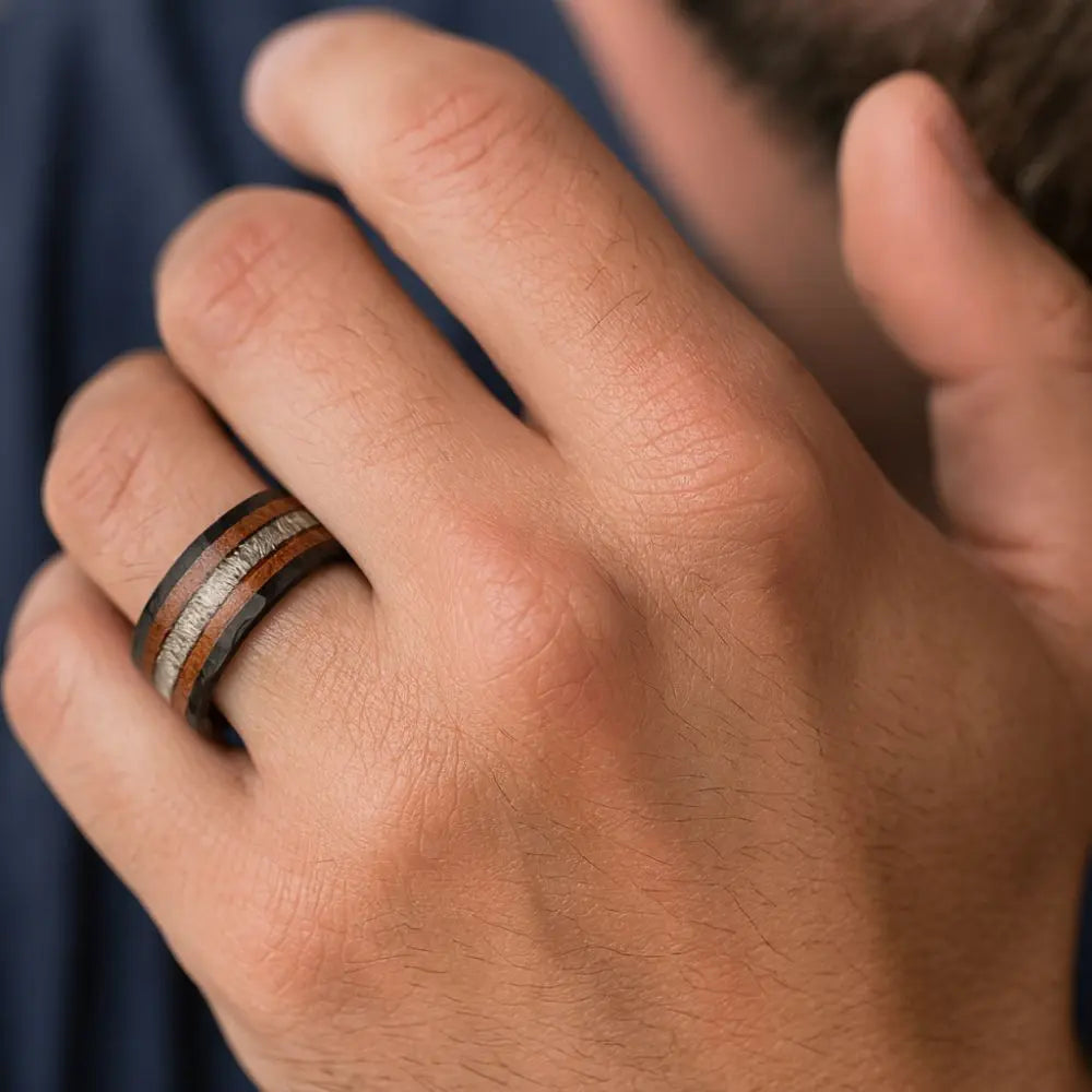 Bague en Bois - Earth Charme-bois