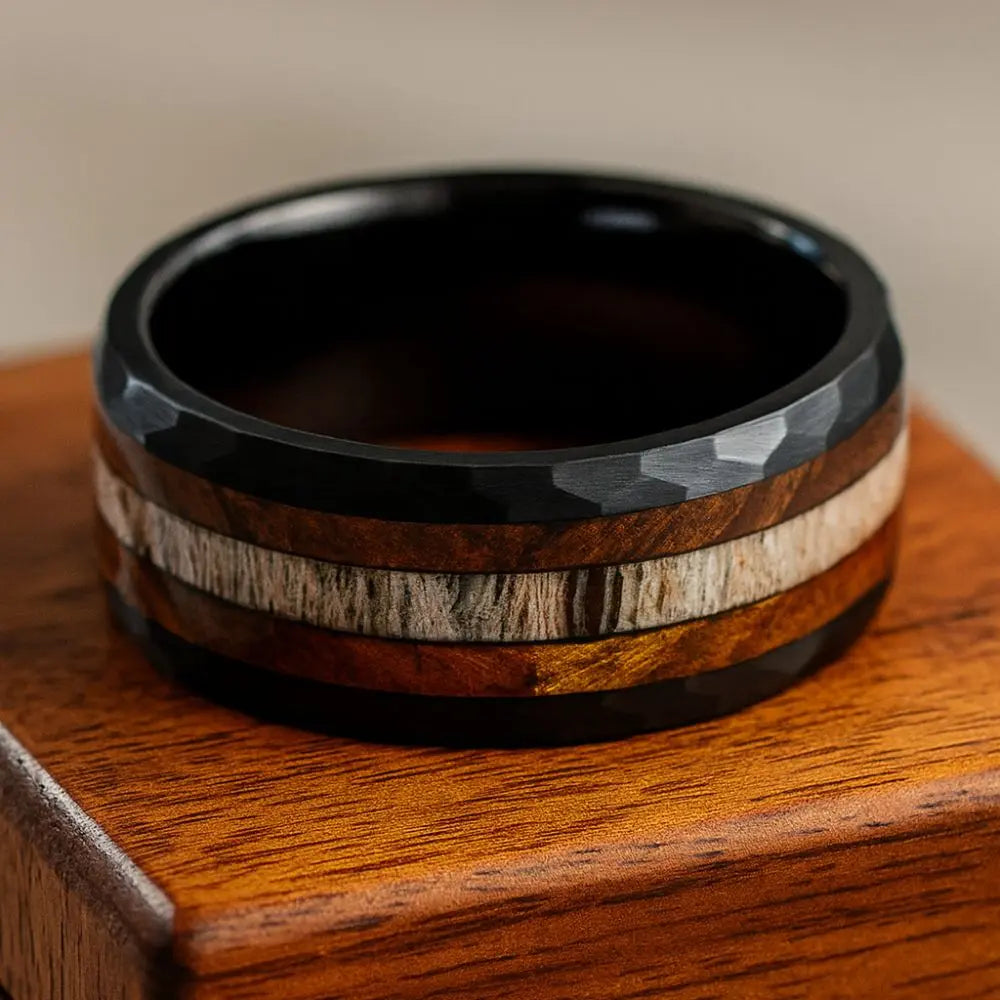 Bague en Bois - Earth Charme-bois