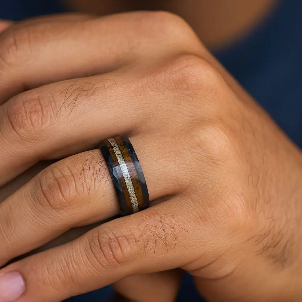 Bague en Bois - Earth Charme-bois