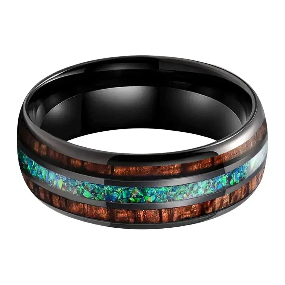 Bague en Bois Élégance Charme Bois