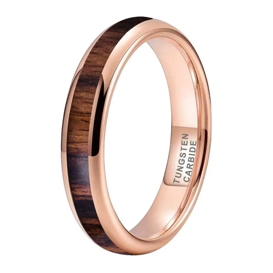 Bague en Bois Femme Sylvara Or Charme Bois