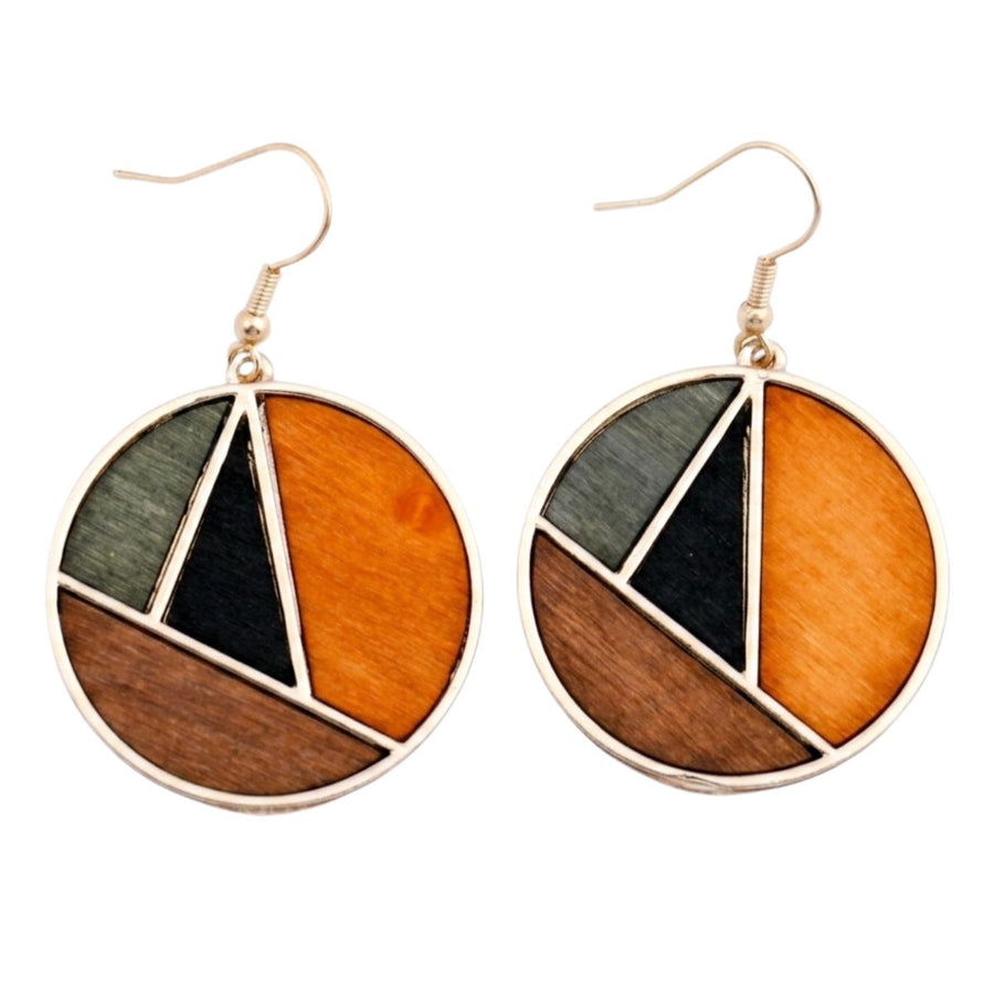 Boucle d'oreilles en bois Femme - Cascade Charme Bois