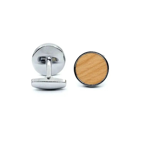 Bouton de Manchette en Bois - Érable Boutique Charme Bois