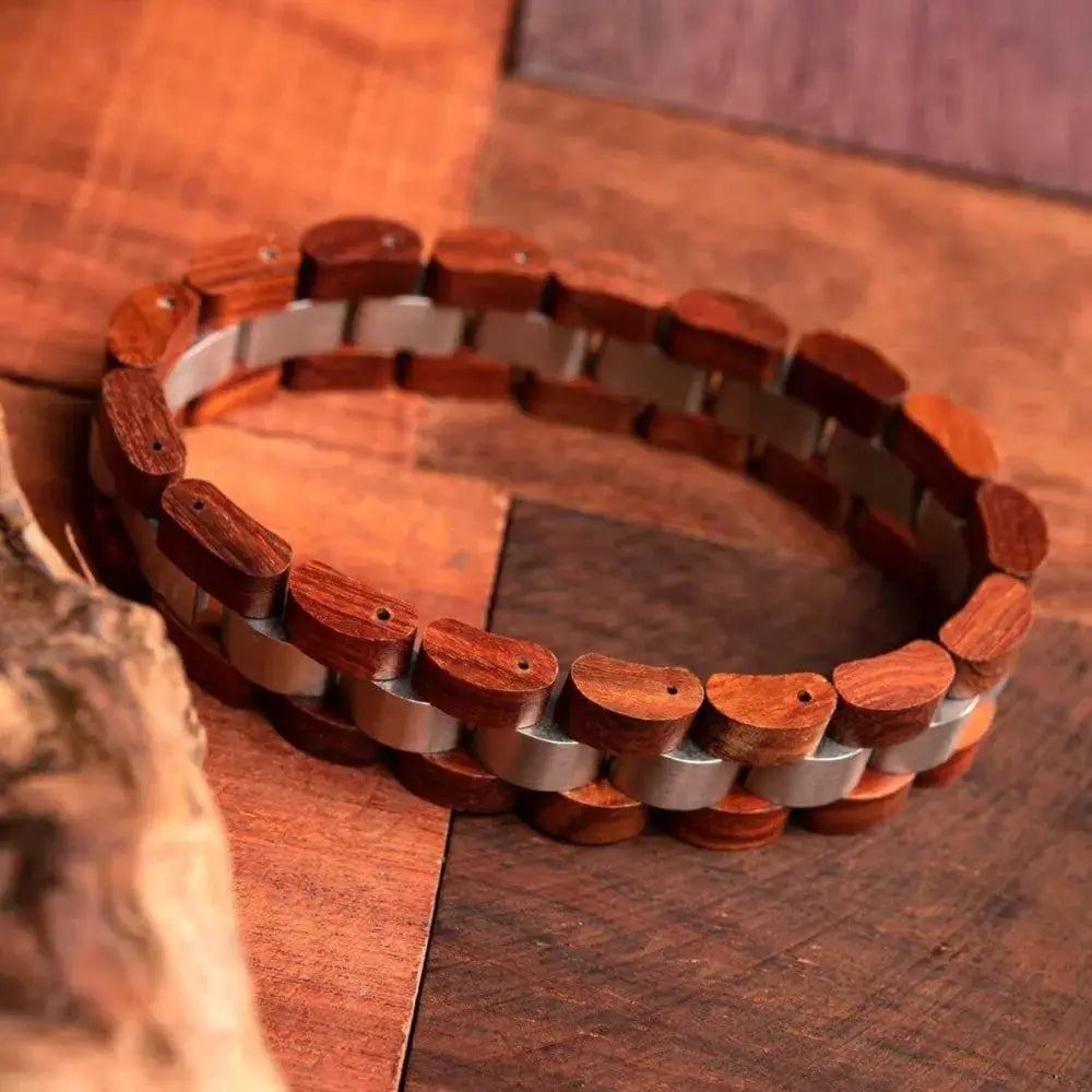 Bracelet en Bois - Pairie Palissandre Boutique Charme Bois