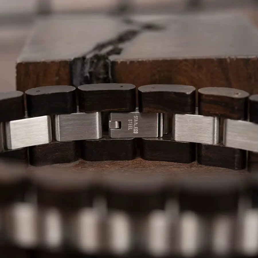 Bracelet en Bois - Pairie Ébène Boutique Charme Bois