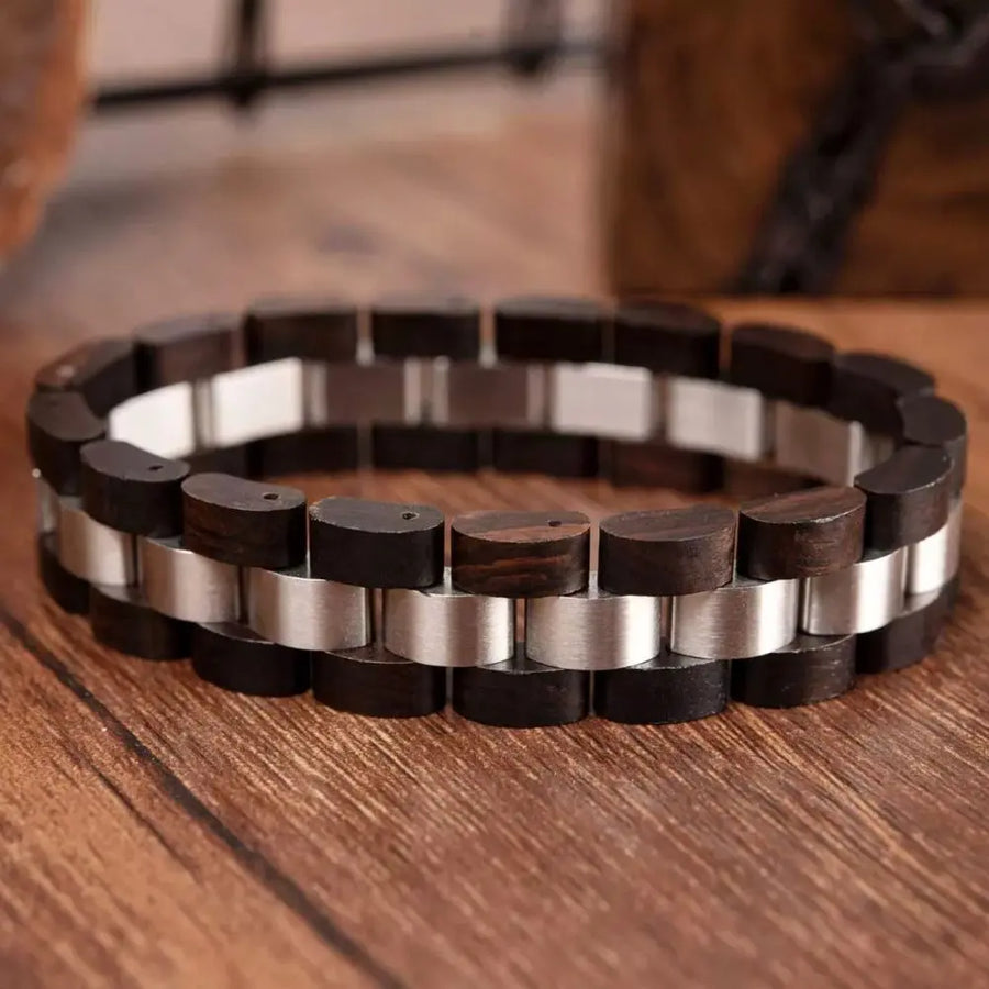 Bracelet en Bois - Pairie Ébène Boutique Charme Bois