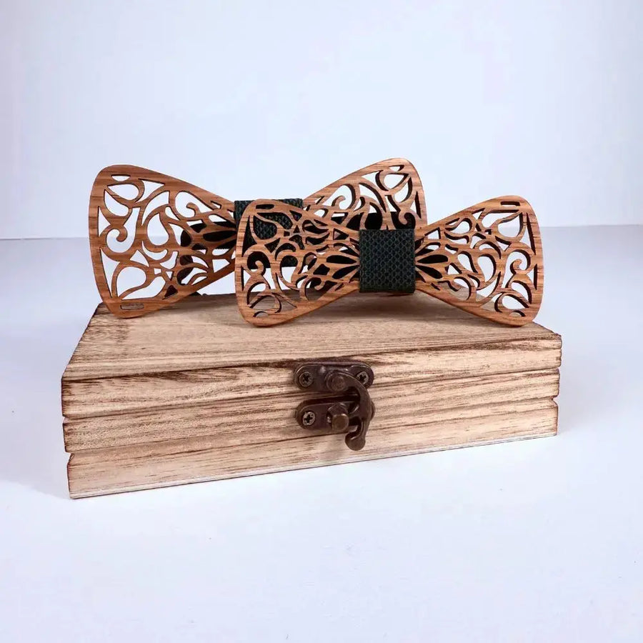 Noeud Papillon Père et Fils - Bohéme Charme Bois