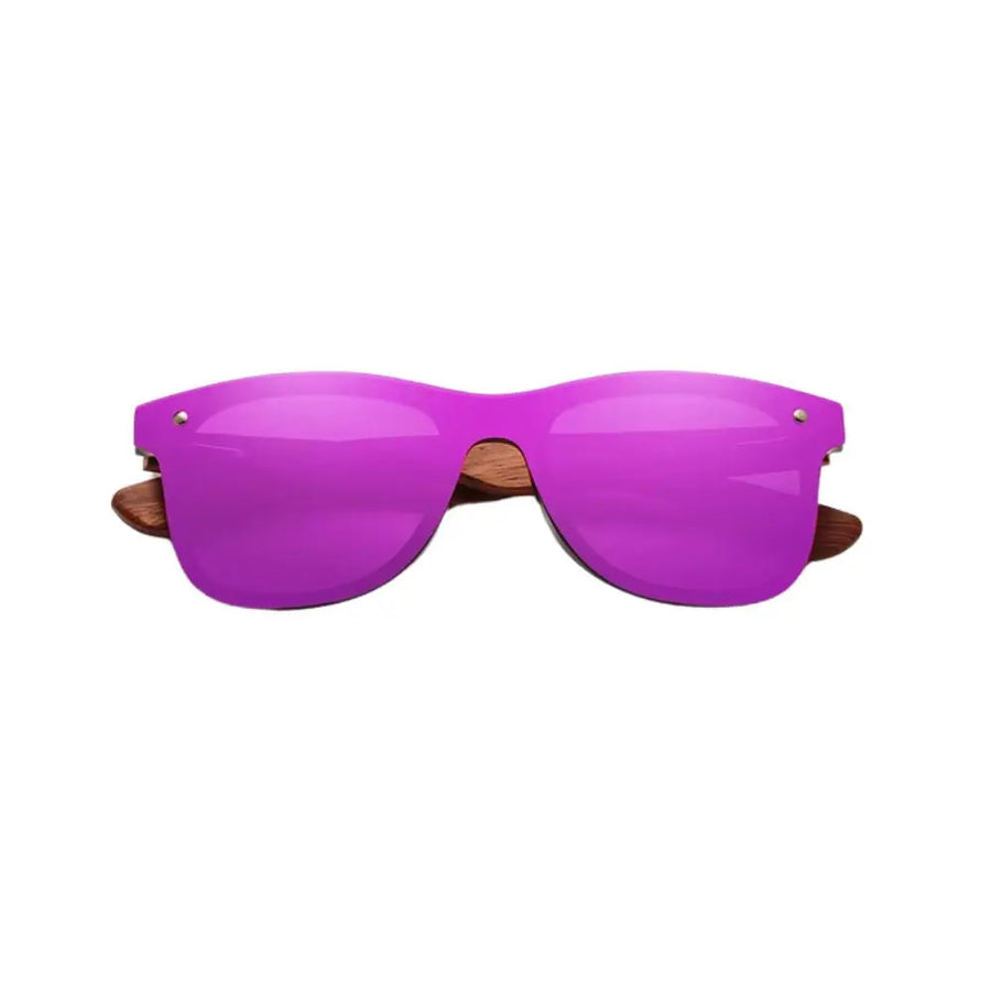 Lunette de Soleil en Bois UV400 - Horizon Charme-bois