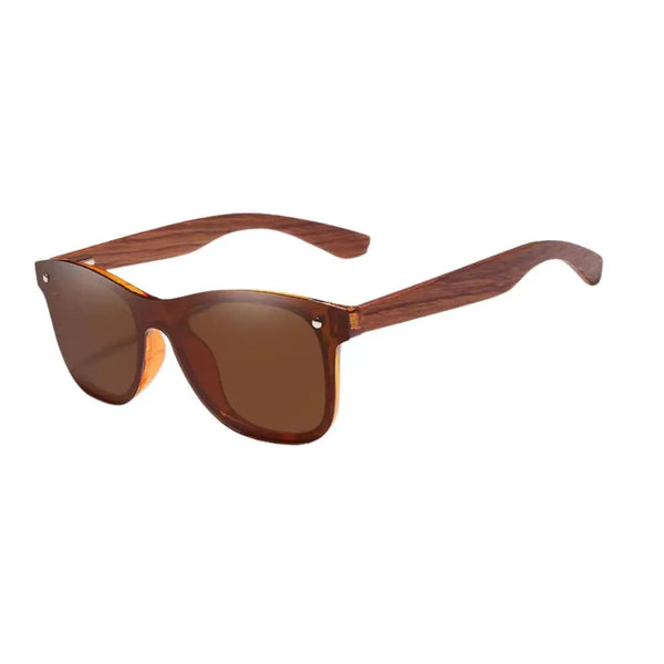 Lunette de Soleil en Bois UV400 - Jungle Charme-bois