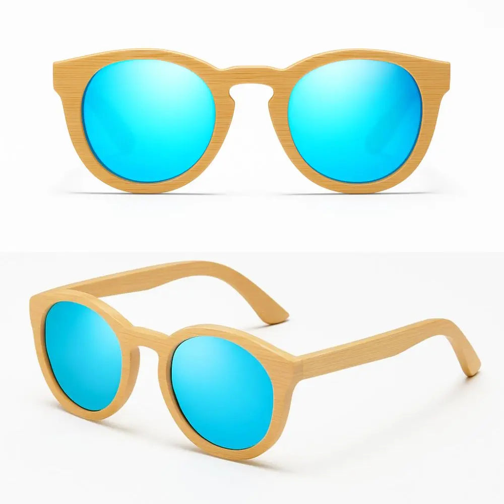 Lunette de Soleil en Bois UV400 - Liberté Charme-bois