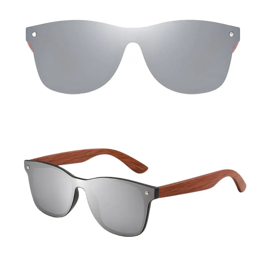 Lunette de Soleil en Bois UV400 - Périple Charme-bois