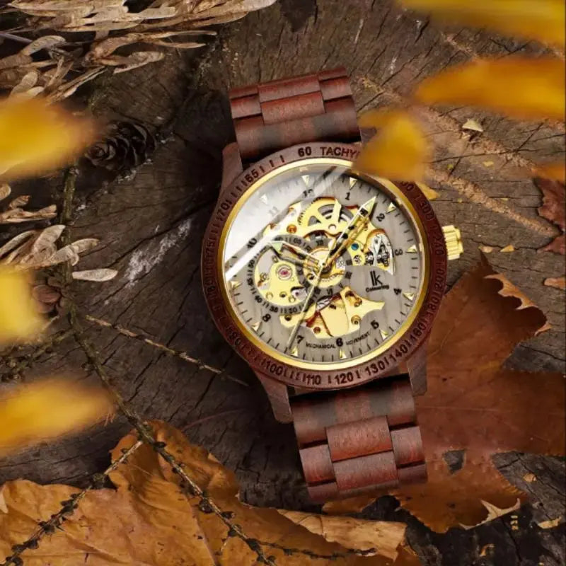 Montre en Bois Automatique - Vallée Charme-bois