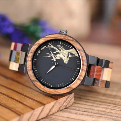 Montre en bois Homme