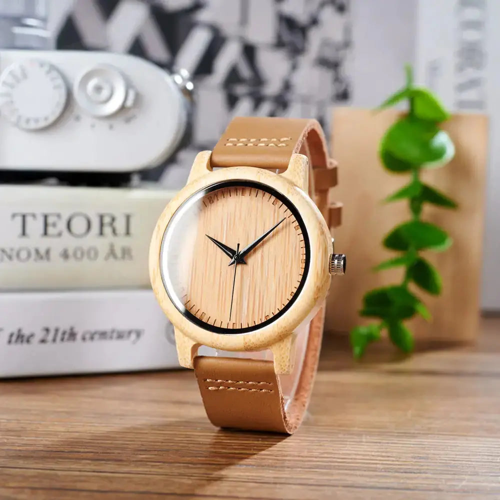 Montre en Bois - Solstice Charme-bois