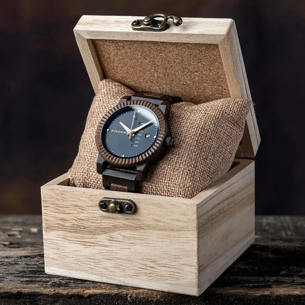 Montre en Bois - Vallée Charme-bois