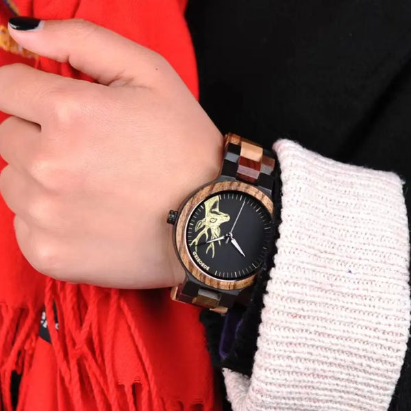 Montre en Bois - Aurore Charme-bois