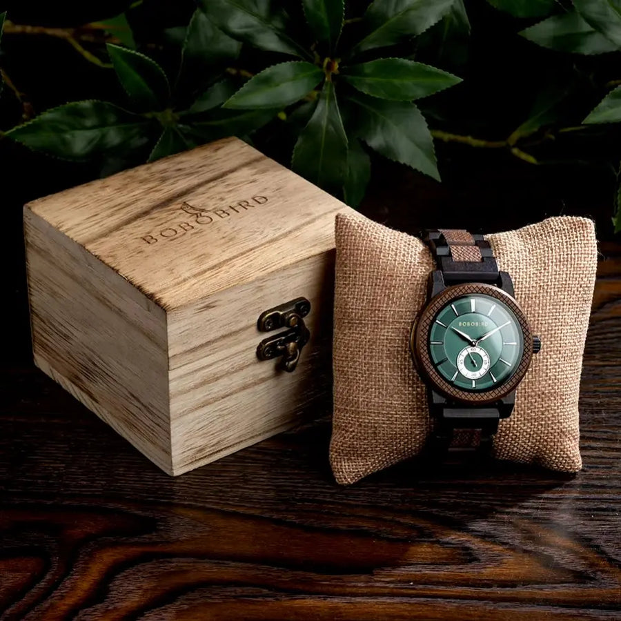 Montre en Bois - Corail Charme-bois