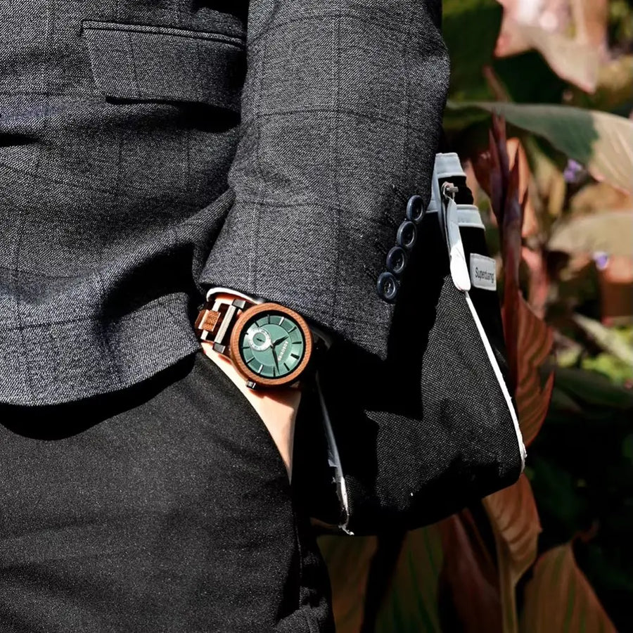 Montre en Bois - Corail Charme-bois