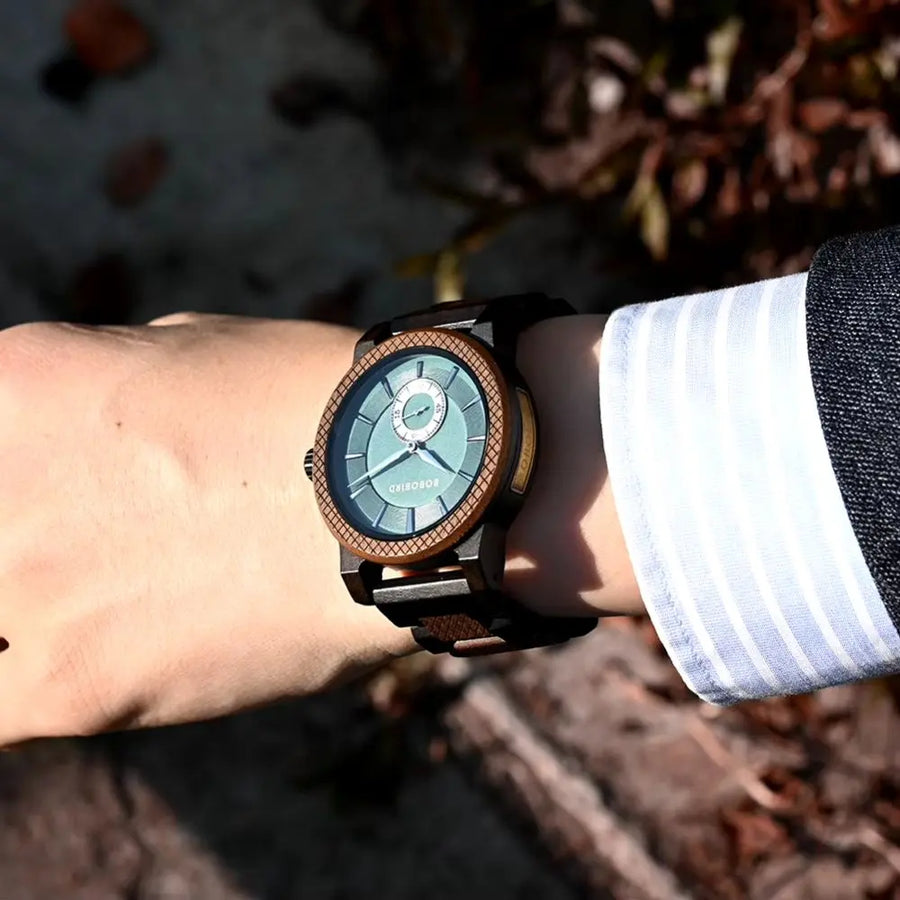 Montre en Bois - Corail Charme-bois