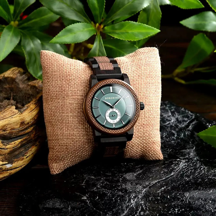 Montre en Bois - Corail Charme-bois
