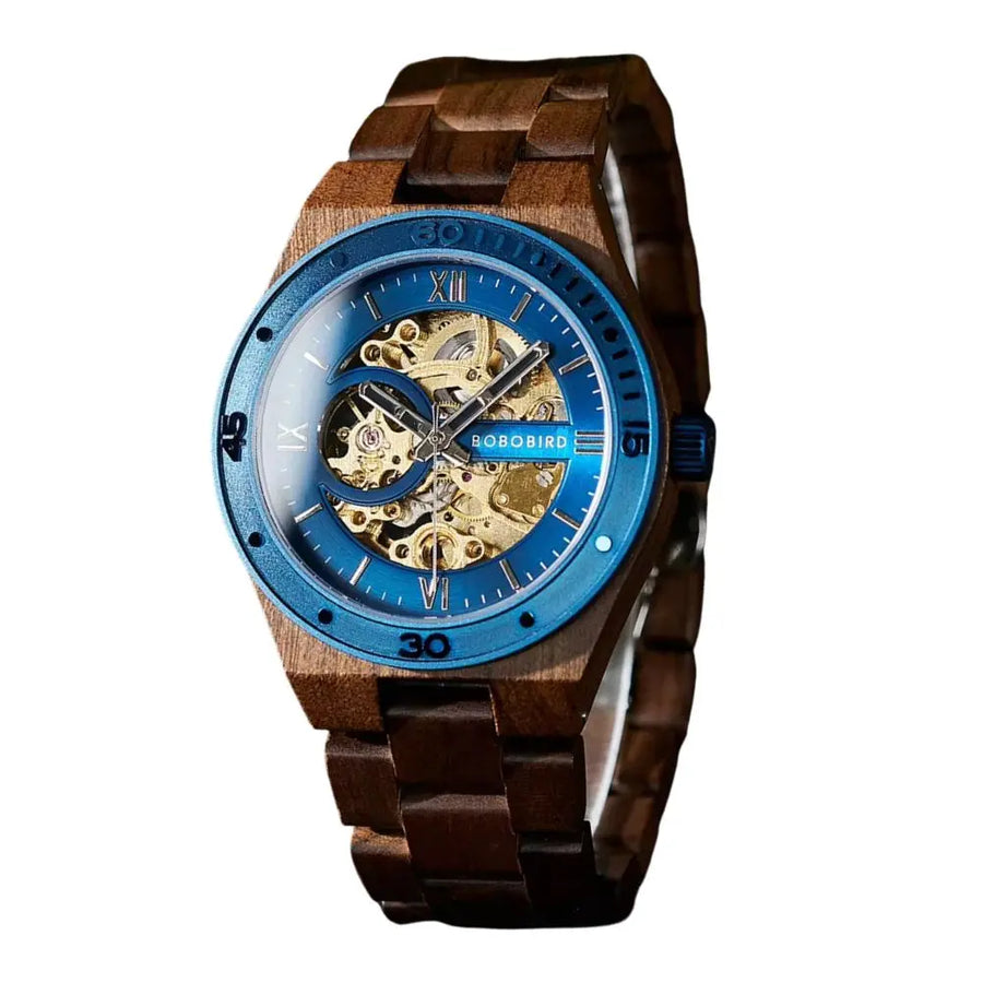 Montre en Bois Automatique - Terre Sauvage Charme Bois