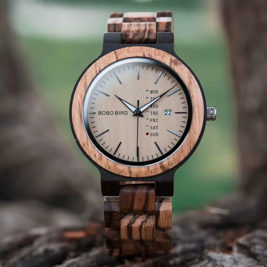 Montre en Bois - Vallée Charme-bois