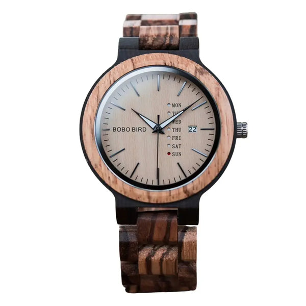 Montre en Bois - Vallée Charme-bois