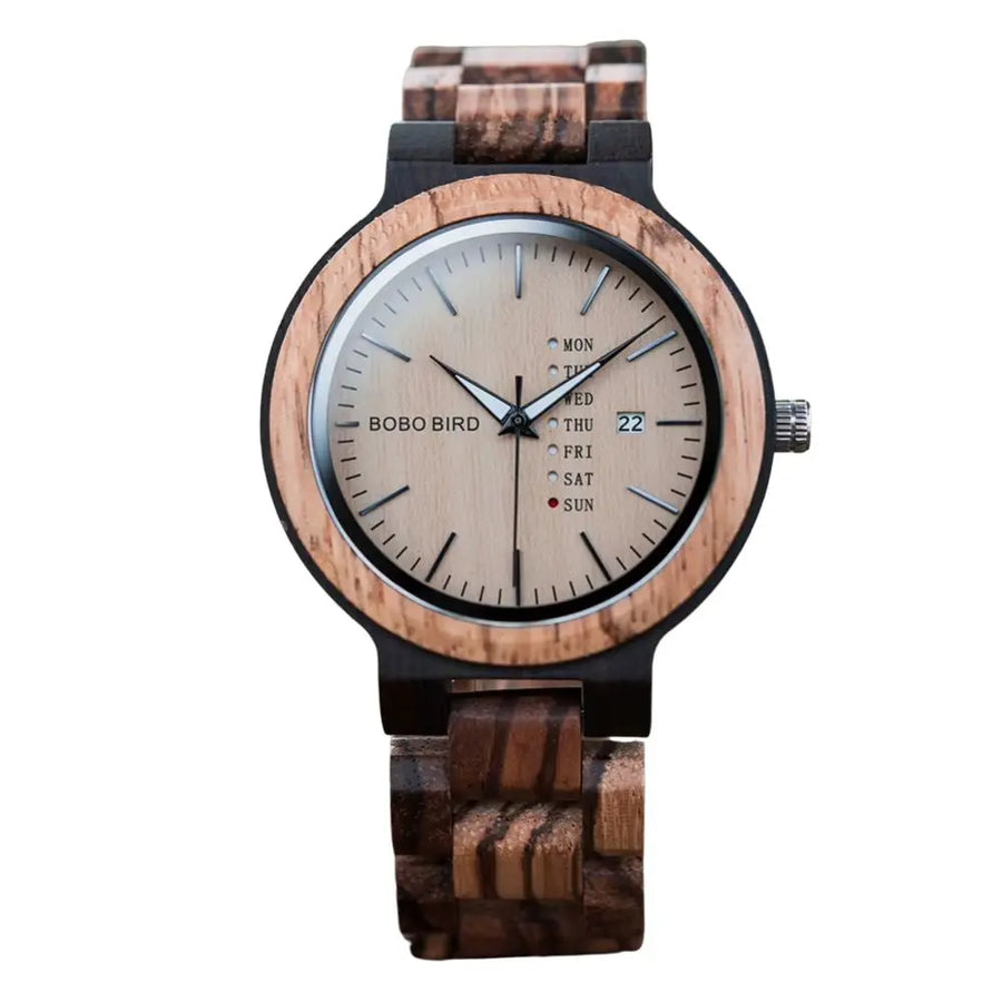 Montre en Bois - Vallée Charme-bois