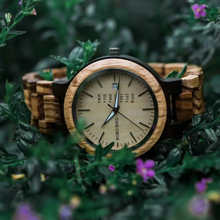 Montre en Bois - Vallée Charme-bois