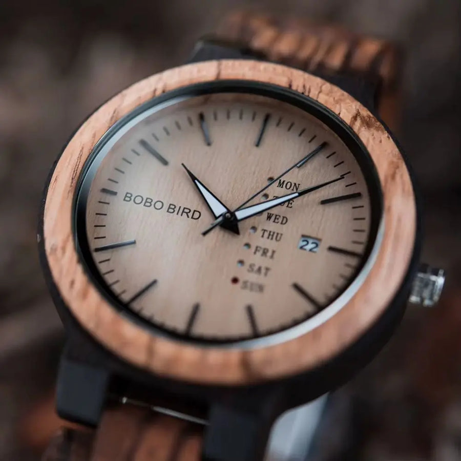 Montre en Bois - Vallée Charme-bois