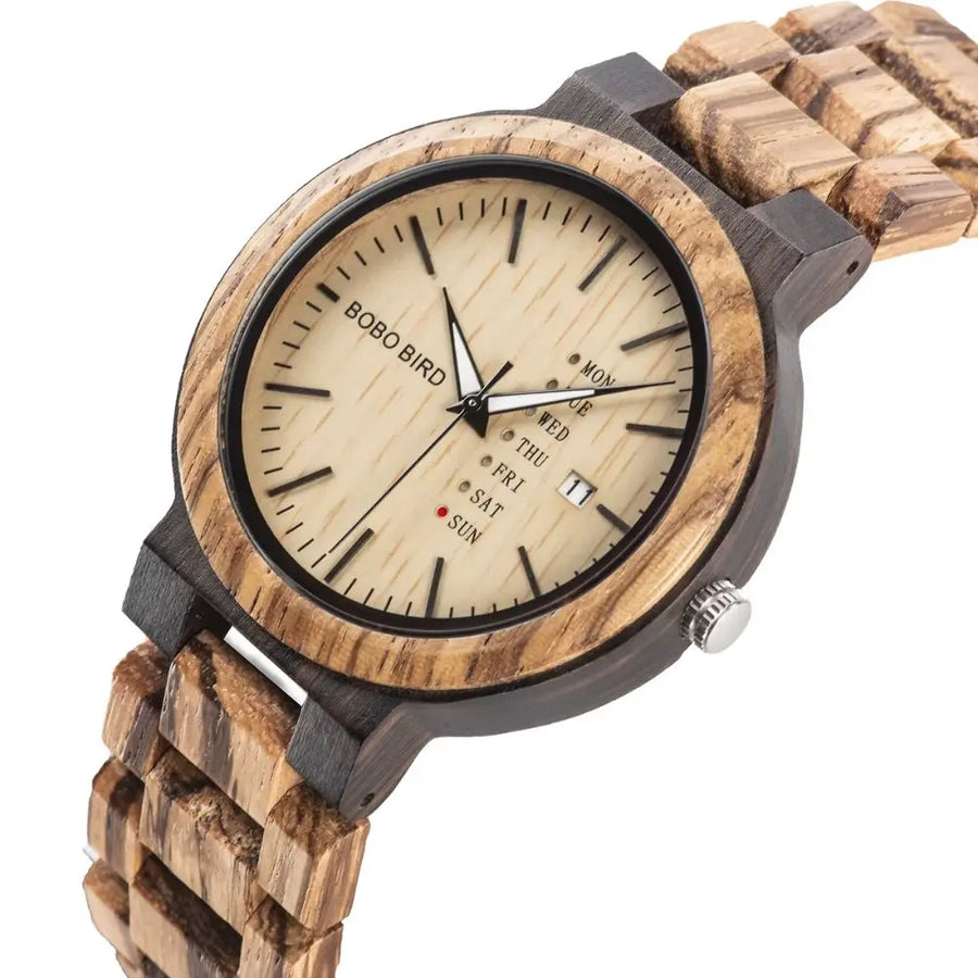 Montre en Bois - Vallée Charme-bois