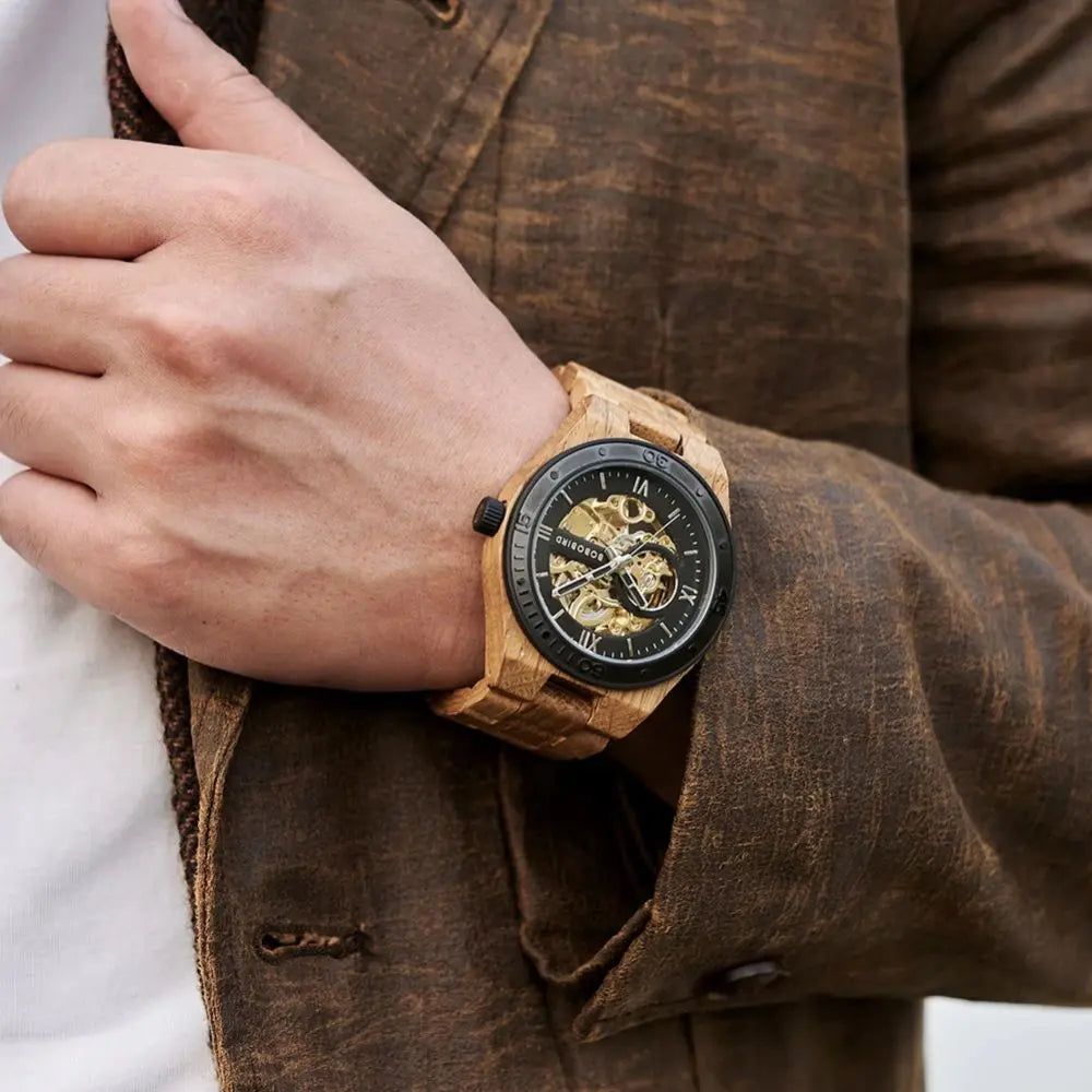 Montre en bois automatique Charme Bois