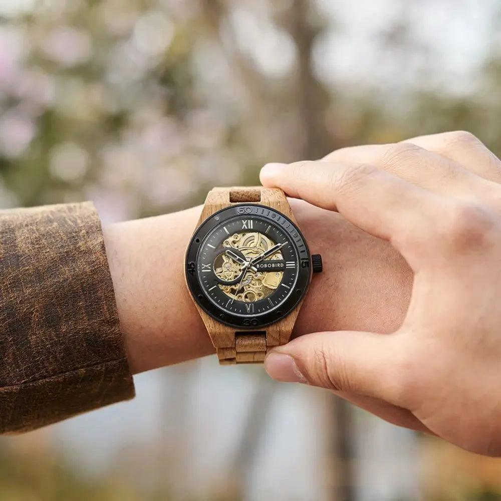 Montre en bois automatique Charme Bois