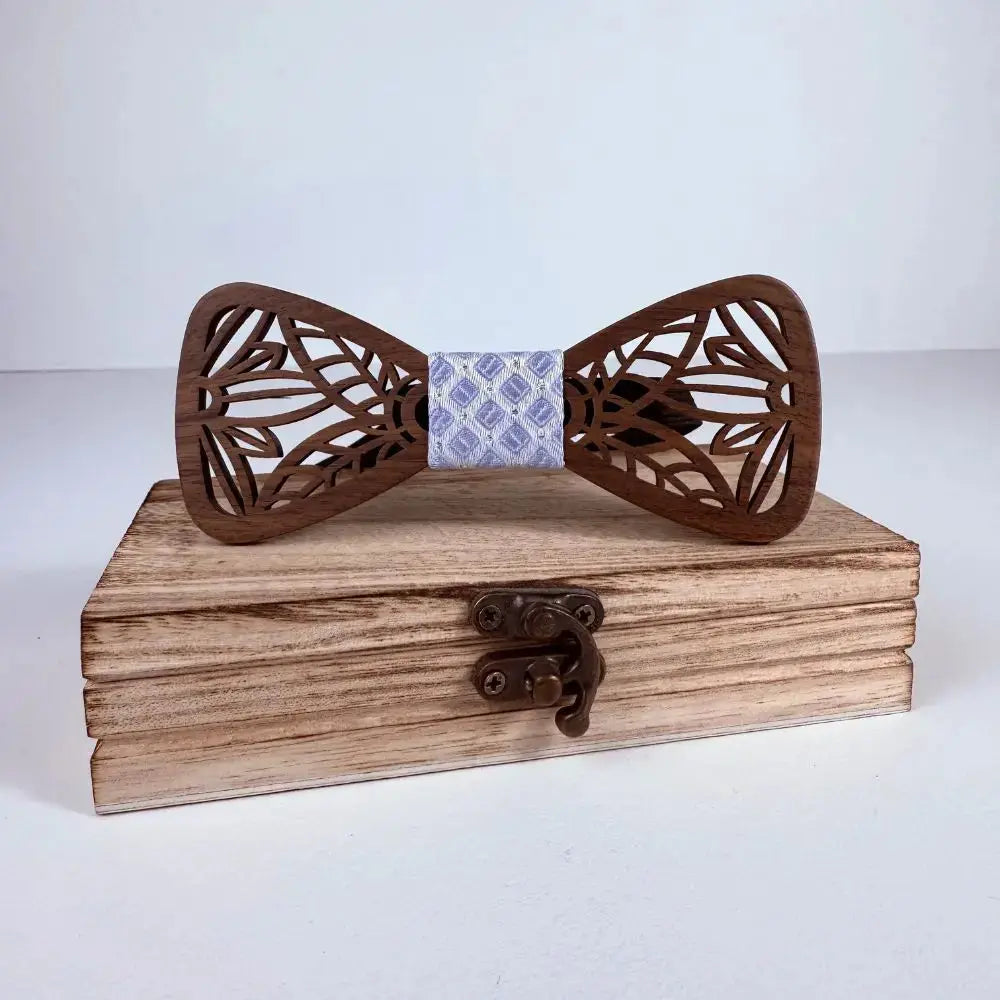 Noeud Papillon Bois - Poésie Charme Bois