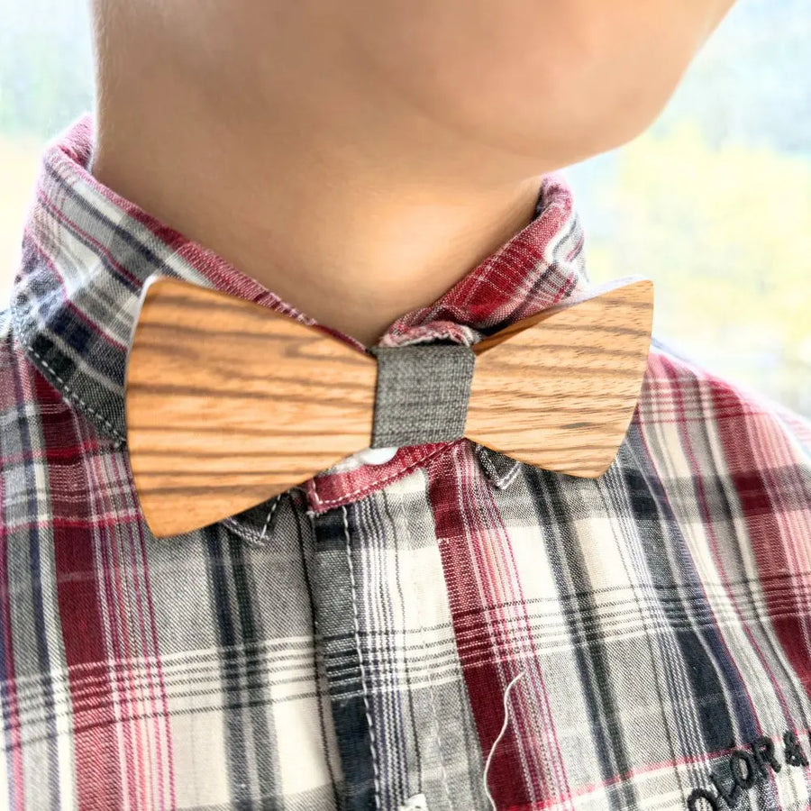 Noeud Papillon Bois Enfant - Essence Boutique Charme Bois