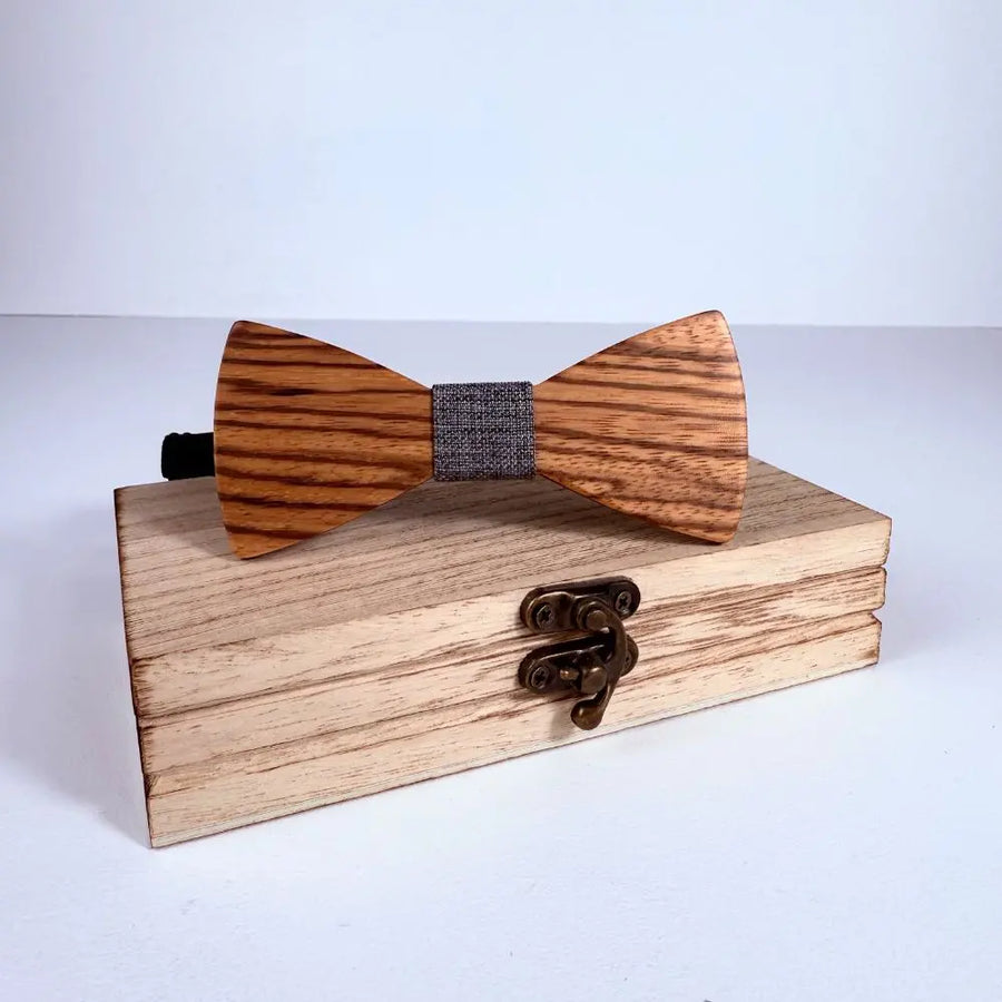 Noeud Papillon Bois Enfant - Essence Boutique Charme Bois
