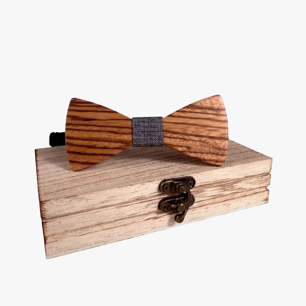 Noeud Papillon Bois Enfant - Essence Boutique Charme Bois