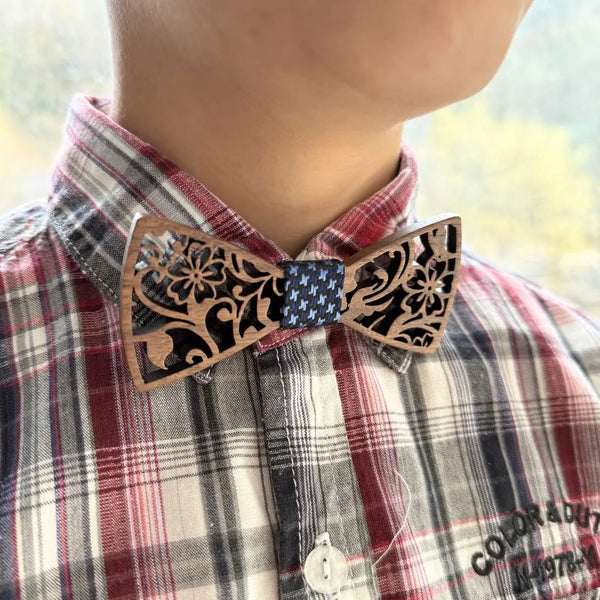 Noeud Papillon Bois Père et Fils - Alliance Charme Bois