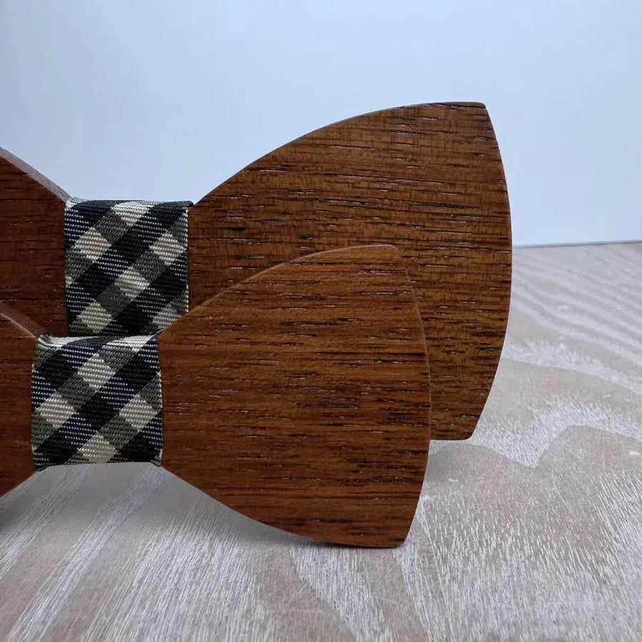 Noeud Papillon Bois Père et Fils - Envolée Charme Bois