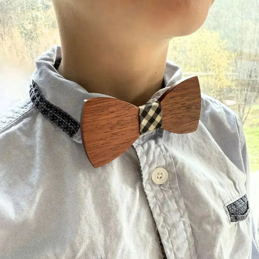 Noeud Papillon Bois Père et Fils - Envolée Charme Bois