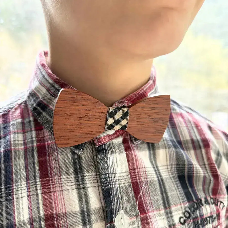 Noeud Papillon Bois Père et Fils - Envolée Charme Bois