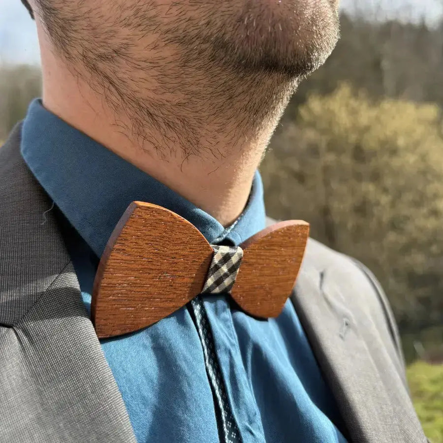 Noeud Papillon Bois Père et Fils - Équilibre Charme Bois